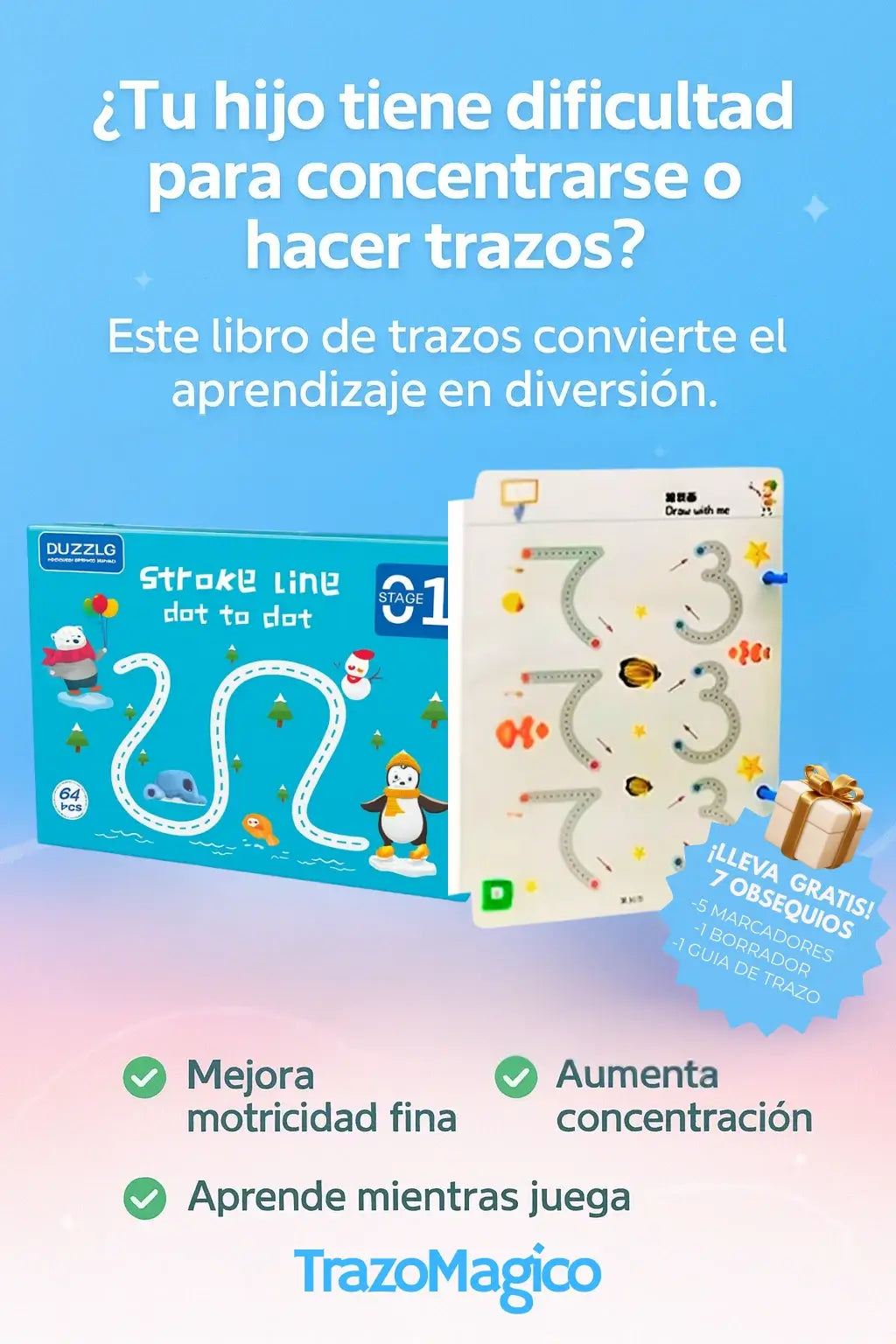 TrazoMágico™ de 64 Paginas