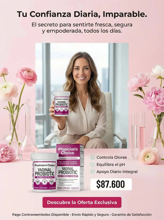 Probiotico Vaginal De 30 Capsulas