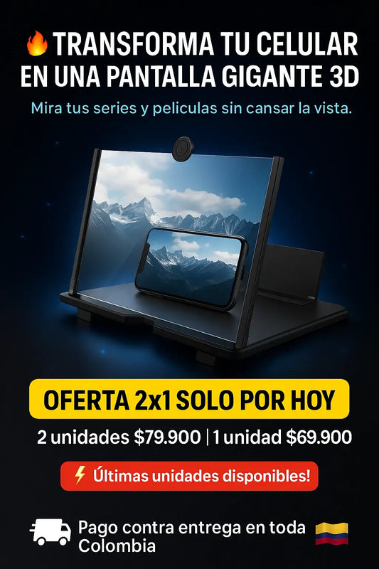 UltraView™ 2x1 | Amplificador de Pantalla HD 12”