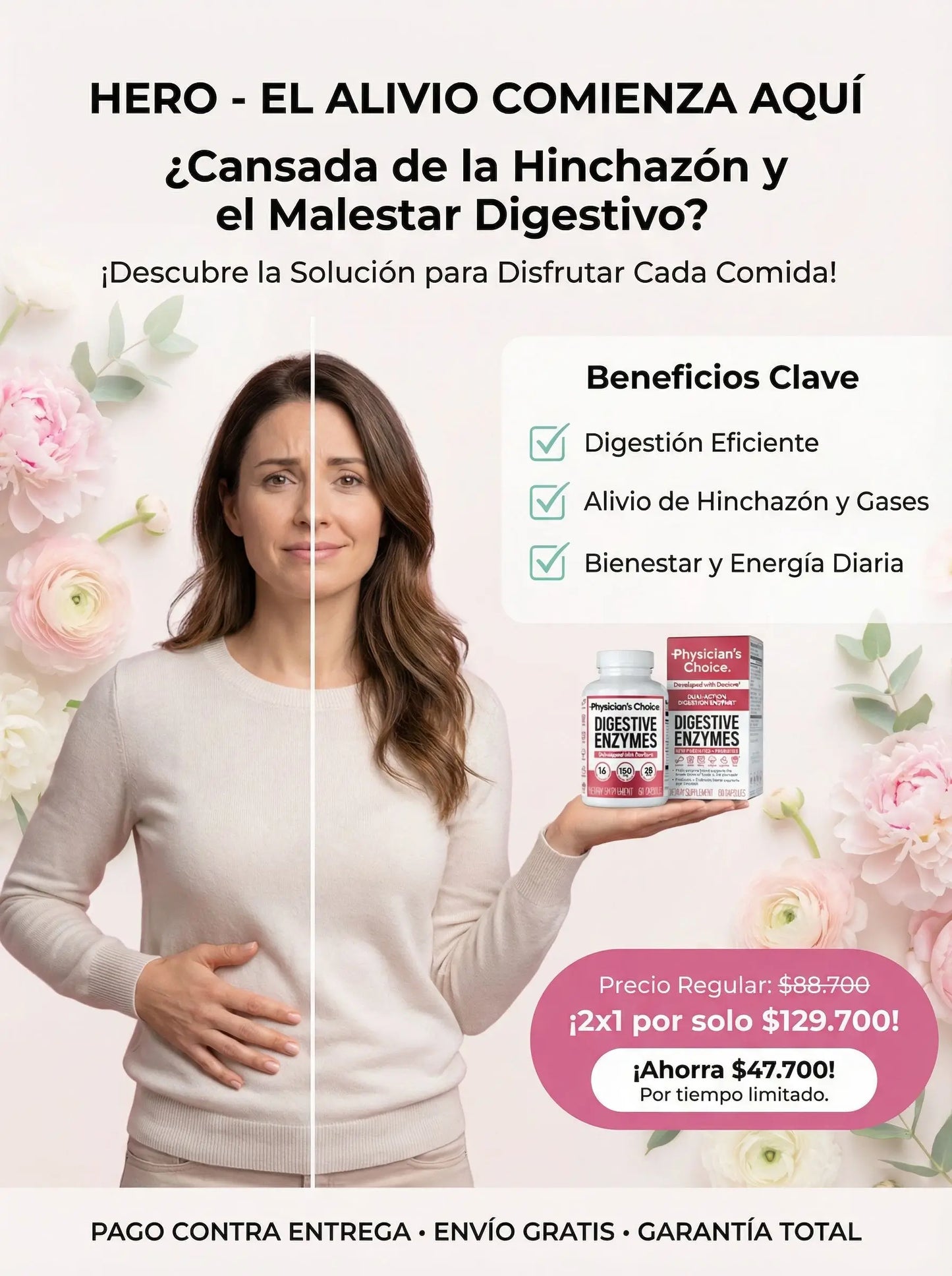 Enzymas Digestivas 60 Capsulas