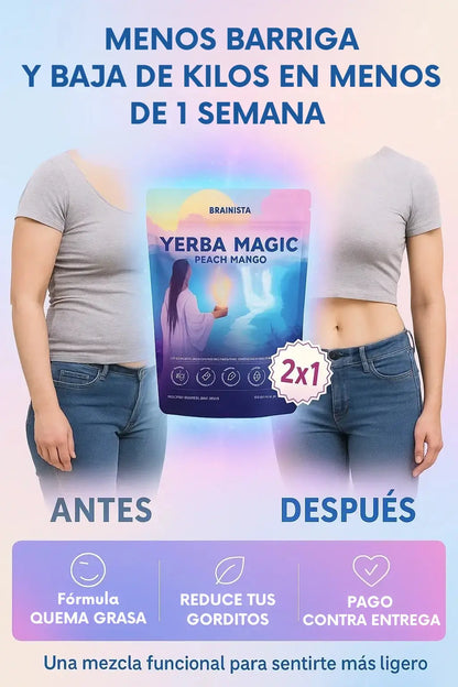 Yerba Magic —  Para Reducir Barriga y Tonificar Abdomen