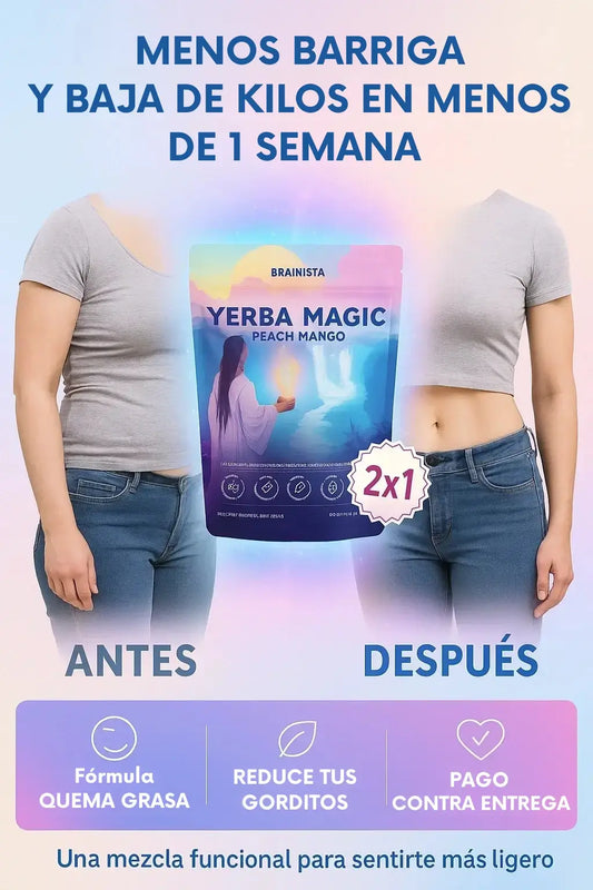 Yerba Magic —  Para Reducir Barriga y Tonificar Abdomen